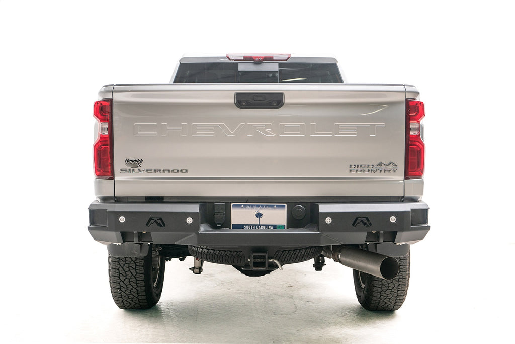 Fab Fours CH20-W4951-B Premium Rear Bumper for Select Chevrolet Silverado HD, Chevrolet Silverado HD, GMC Sierra HD, GMC Sierra HD