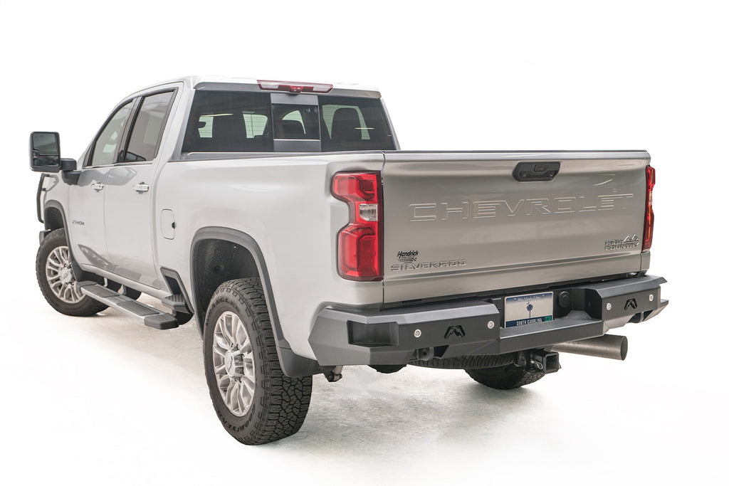 Fab Fours CH20-W4951-B Premium Rear Bumper for Select Chevrolet Silverado HD, Chevrolet Silverado HD, GMC Sierra HD, GMC Sierra HD