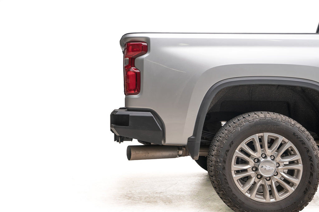 Fab Fours CH20-W4951-B Premium Rear Bumper for Select Chevrolet Silverado HD, Chevrolet Silverado HD, GMC Sierra HD, GMC Sierra HD