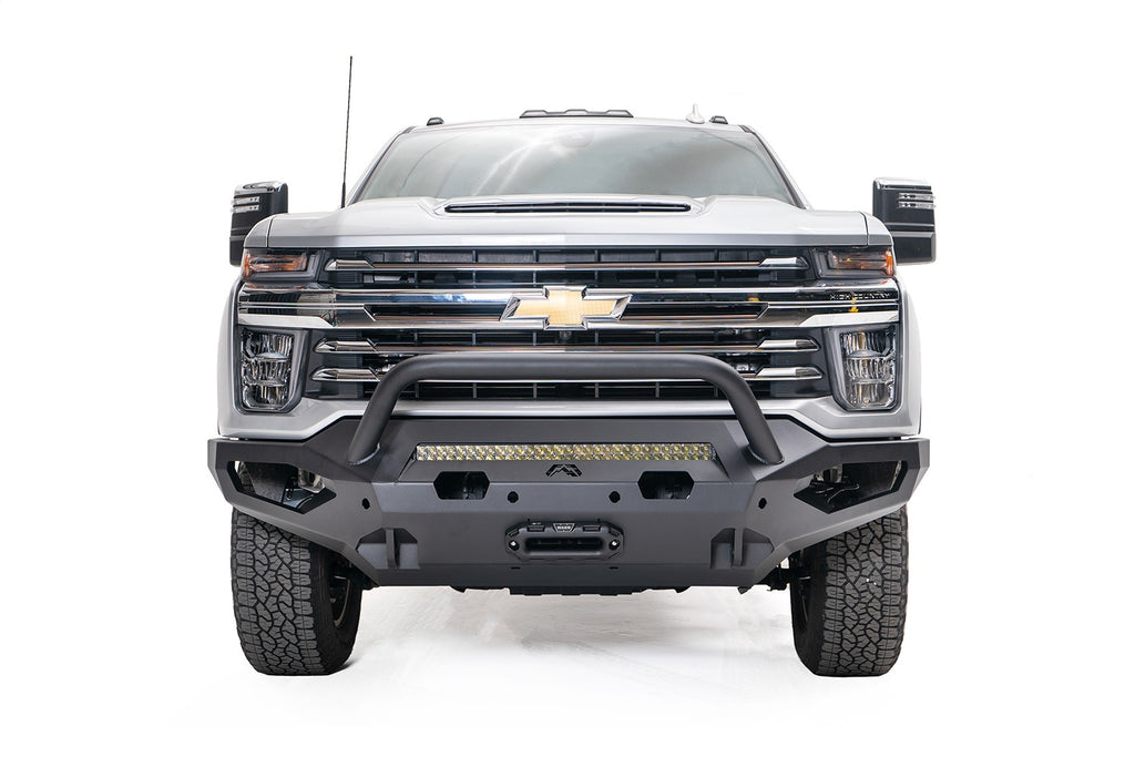 Fab Fours CH20-X4952-1 Matrix Front Bumper for Select Chevrolet Silverado HD, Chevrolet Silverado HD