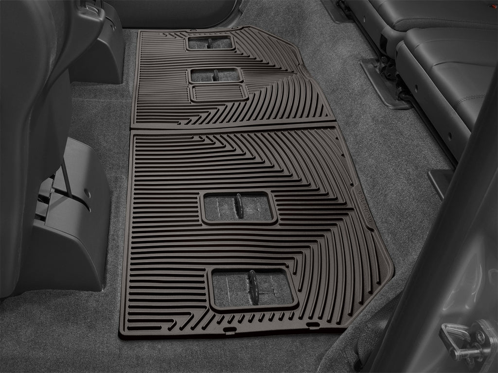 Weathertech W264CO All Weather Floor Mats for Select Cadillac Escalade ESV, Chevrolet Suburban, Chevrolet Suburban 1500, Chevrolet Suburban 2500, Chevrolet Suburban HD, GMC Yukon XL, GMC Yukon XL 1500, GMC Yukon XL