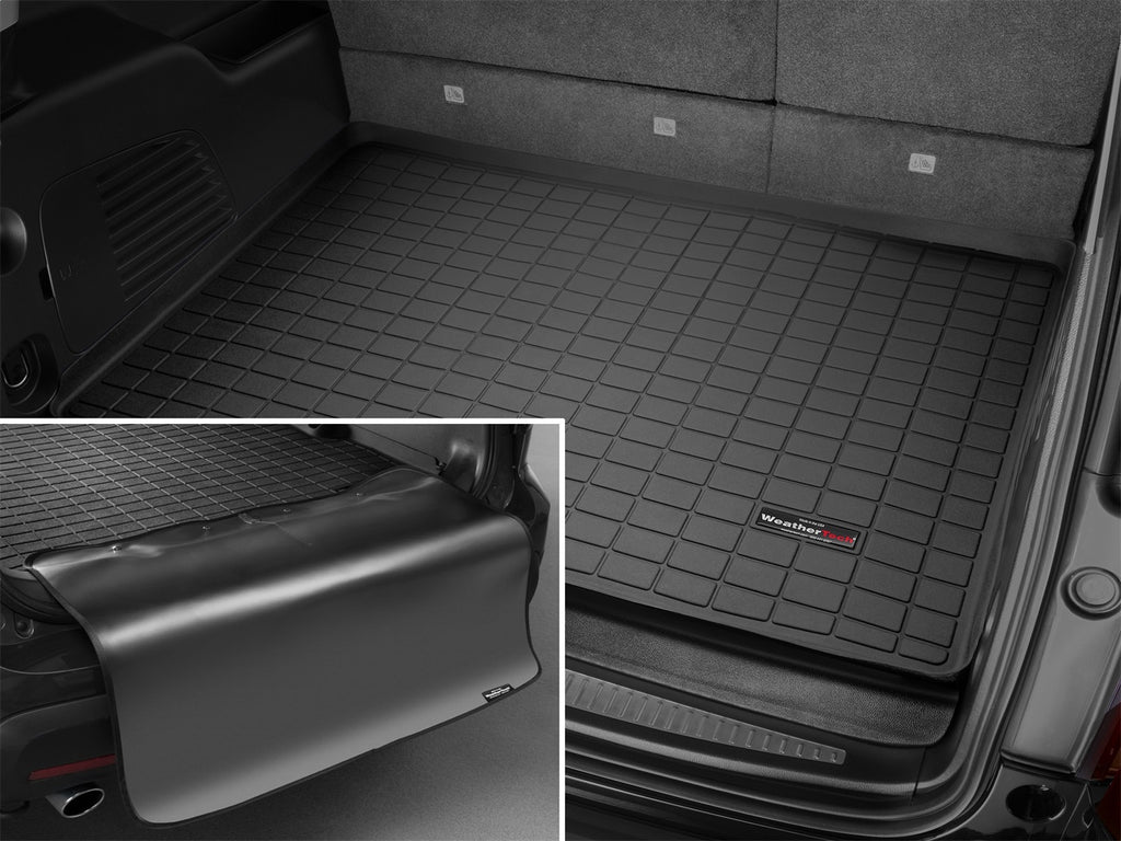 Weathertech 40678SK Cargo Liner w/Bumper Protector for Select Cadillac Escalade ESV, Chevrolet Suburban, Chevrolet Suburban HD, GMC Yukon XL