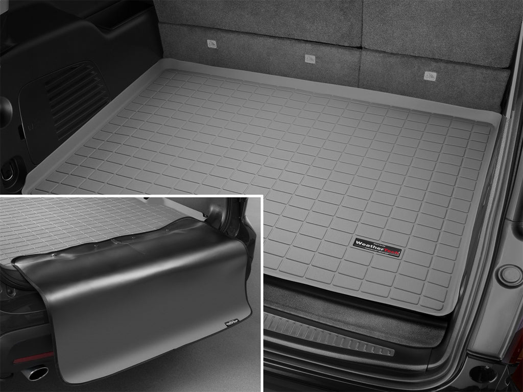 Weathertech 42678SK Cargo Liner w/Bumper Protector for Select Cadillac Escalade ESV, Chevrolet Suburban, Chevrolet Suburban HD, GMC Yukon XL