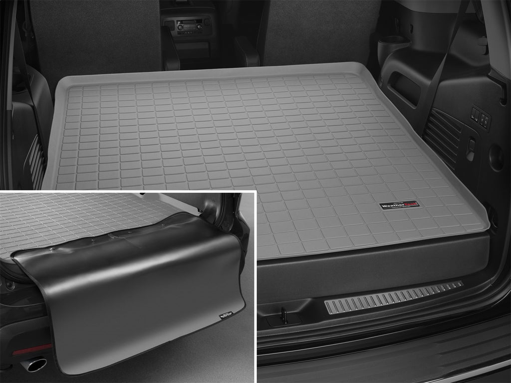 Weathertech 42710SK Cargo Liner w/Bumper Protector for Select Cadillac Escalade, Chevrolet Tahoe, GMC Yukon