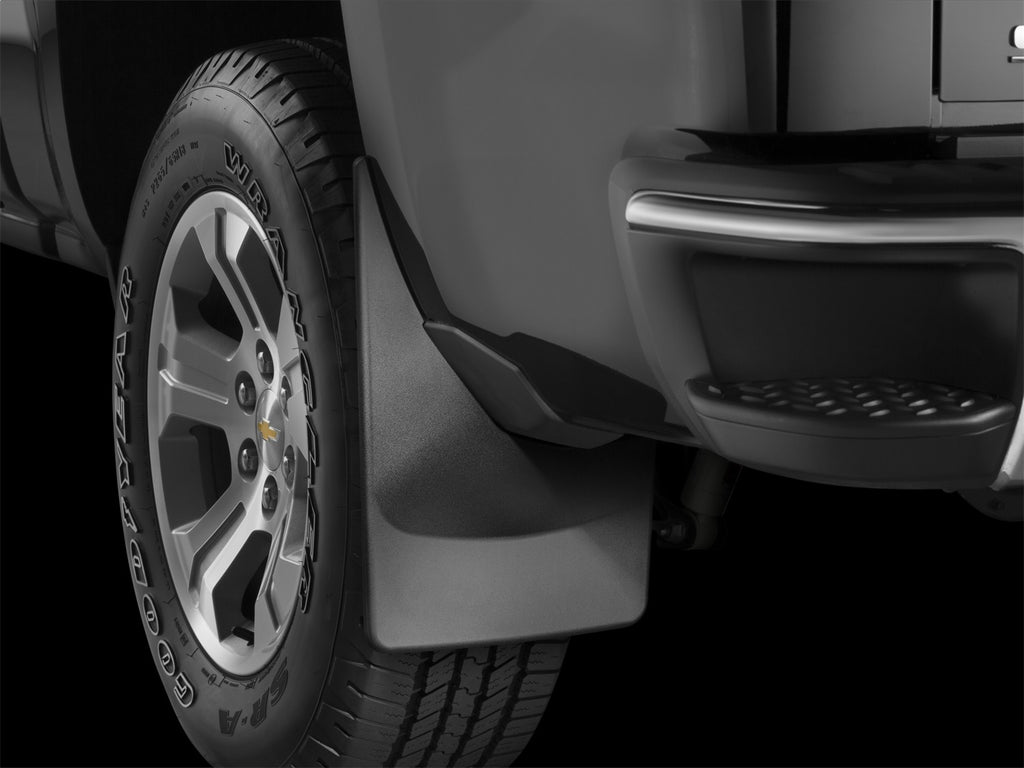 Weathertech 120035 MudFlap No-Drill DigitalFit® for Select Chevrolet Silverado 1500, Chevrolet Silverado LD, Chevrolet Silverado HD, Chevrolet Silverado HD