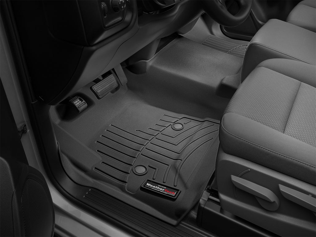 Weathertech 445451 FloorLiner™ DigitalFit® for Select Chevrolet Silverado 1500, Chevrolet Silverado HD, Chevrolet Silverado HD, GMC Sierra 1500, GMC Sierra HD, GMC Sierra HD