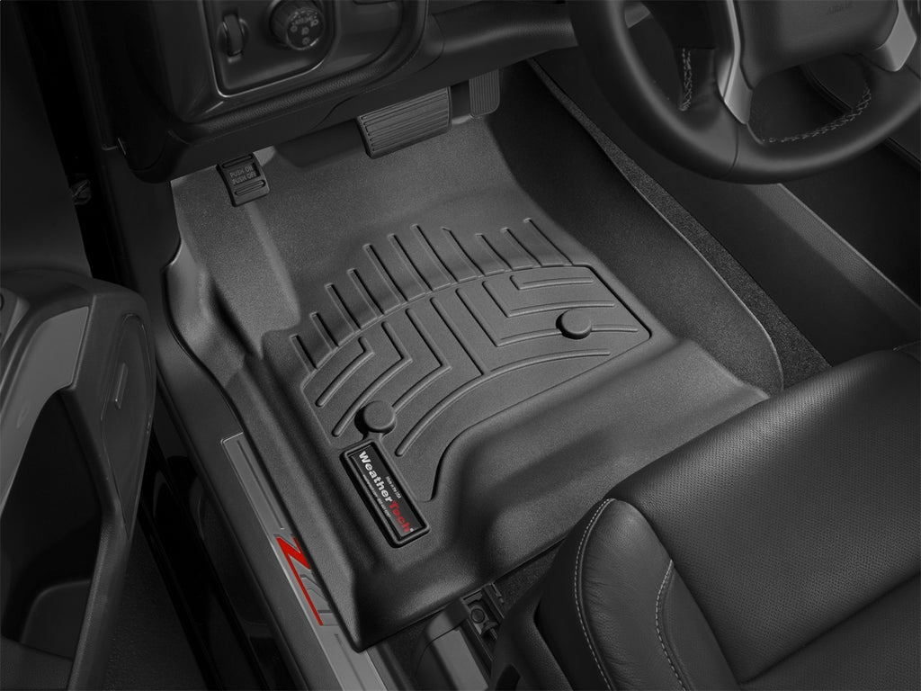 Weathertech 446071 FloorLiner™ DigitalFit® for Select Cadillac Escalade, Cadillac Escalade ESV, Chevrolet Silverado 1500, Chevrolet Silverado LD, Chevrolet Silverado HD, Chevrolet Silverado HD, Chevrolet Suburban, Chevrolet Suburban HD, Chevrolet Tahoe,