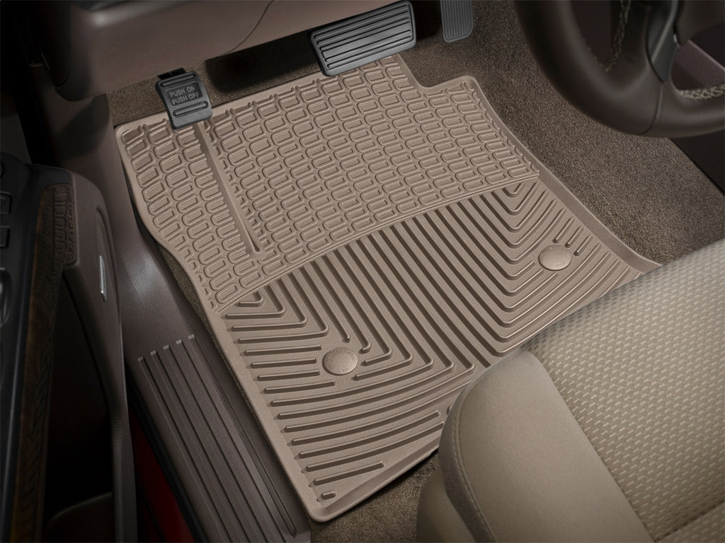 Weathertech W309TN All Weather Floor Mats for Select Cadillac Escalade, Cadillac Escalade ESV, Chevrolet Silverado 1500, Chevrolet Silverado LD, Chevrolet Silverado HD, Chevrolet Silverado HD, Chevrolet Suburban, Chevrolet Suburban HD, Chevrolet Tahoe,