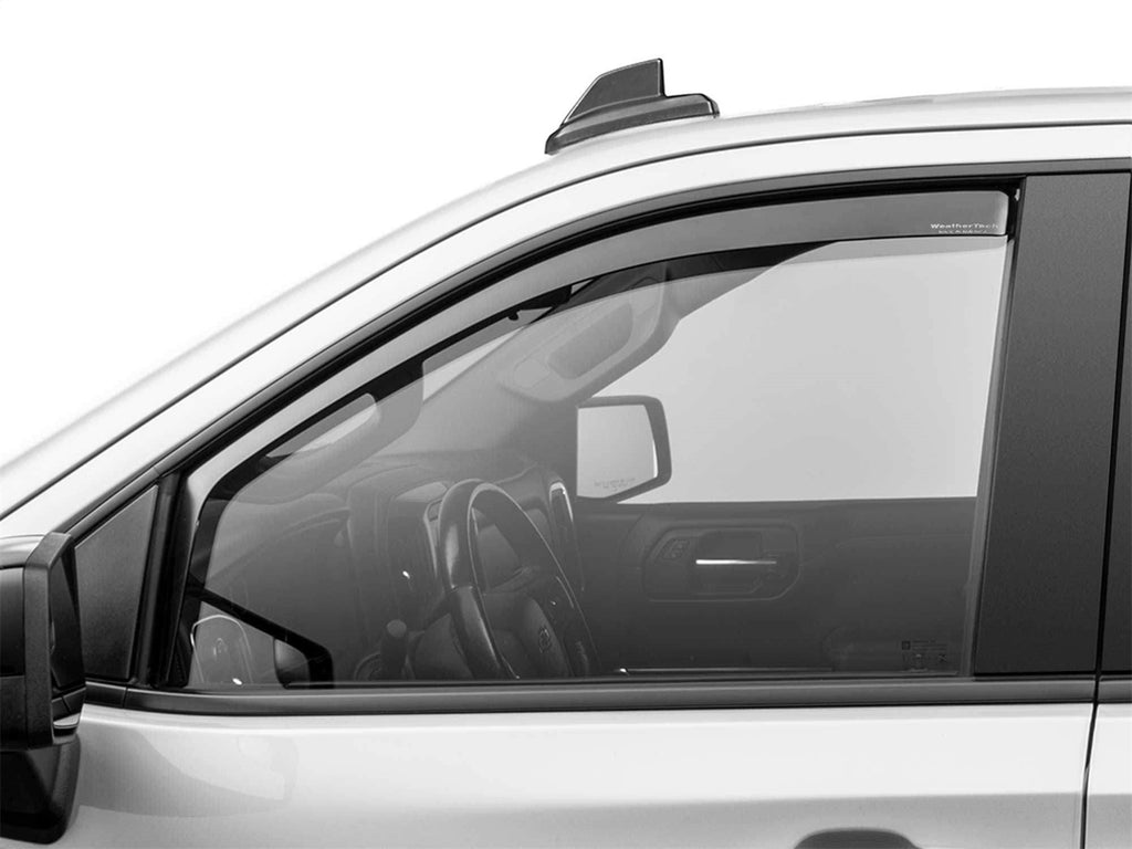 Weathertech 80930IM Side Window Deflector for Select Chevrolet Silverado 1500, Chevrolet Silverado LTD, GMC Sierra 1500, GMC Sierra Limited