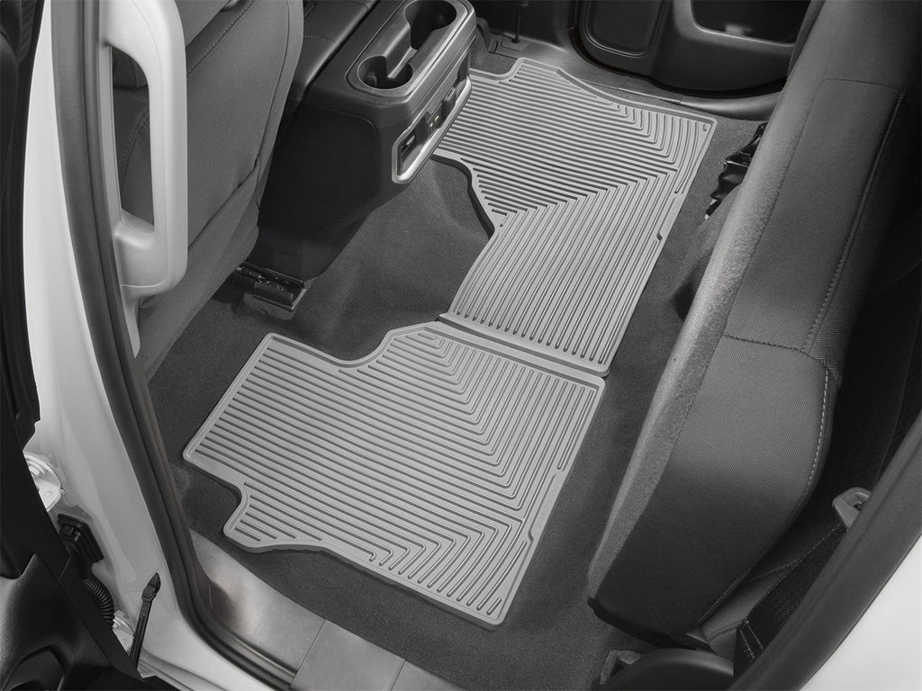 Weathertech W490GR All Weather Floor Mats for Select Chevrolet Silverado 1500, Chevrolet Silverado LTD, Chevrolet Silverado HD, Chevrolet Silverado HD, GMC Sierra 1500, GMC Sierra Limited, GMC Sierra HD, GMC Sierra HD
