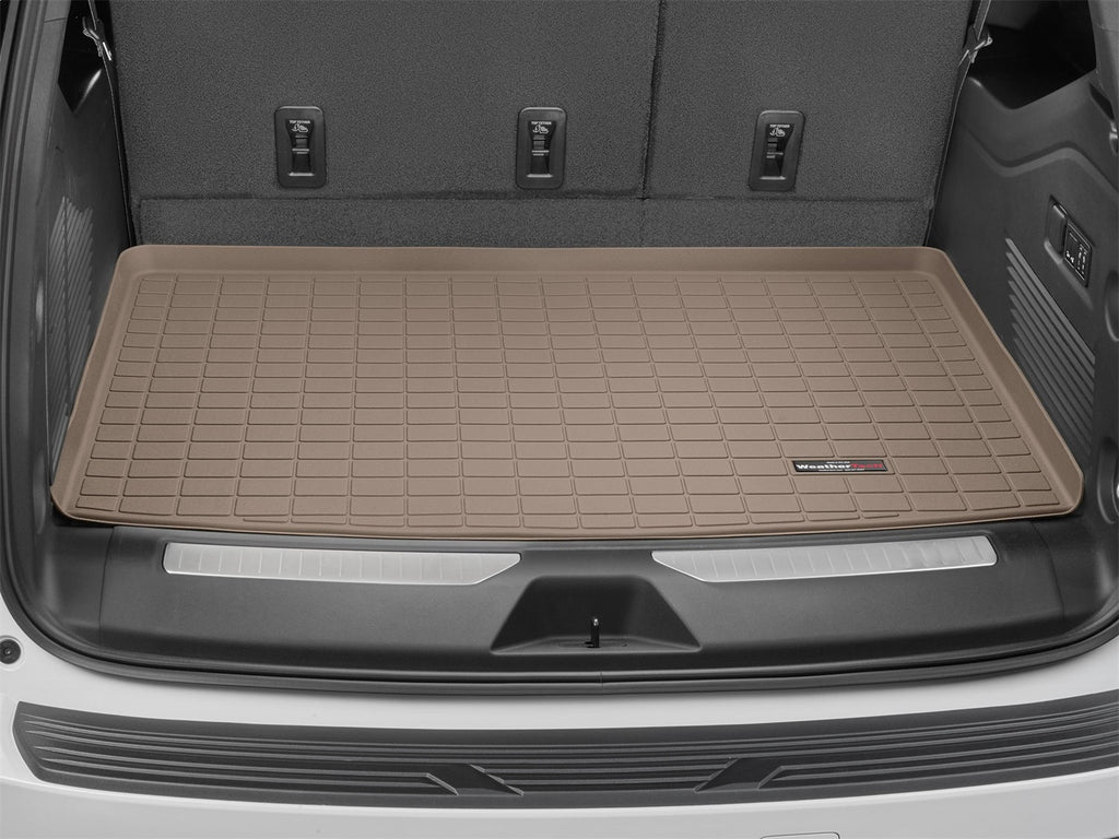 Weathertech 411390 Cargo Liner for Select Cadillac Escalade ESV, Chevrolet Suburban, GMC Yukon XL