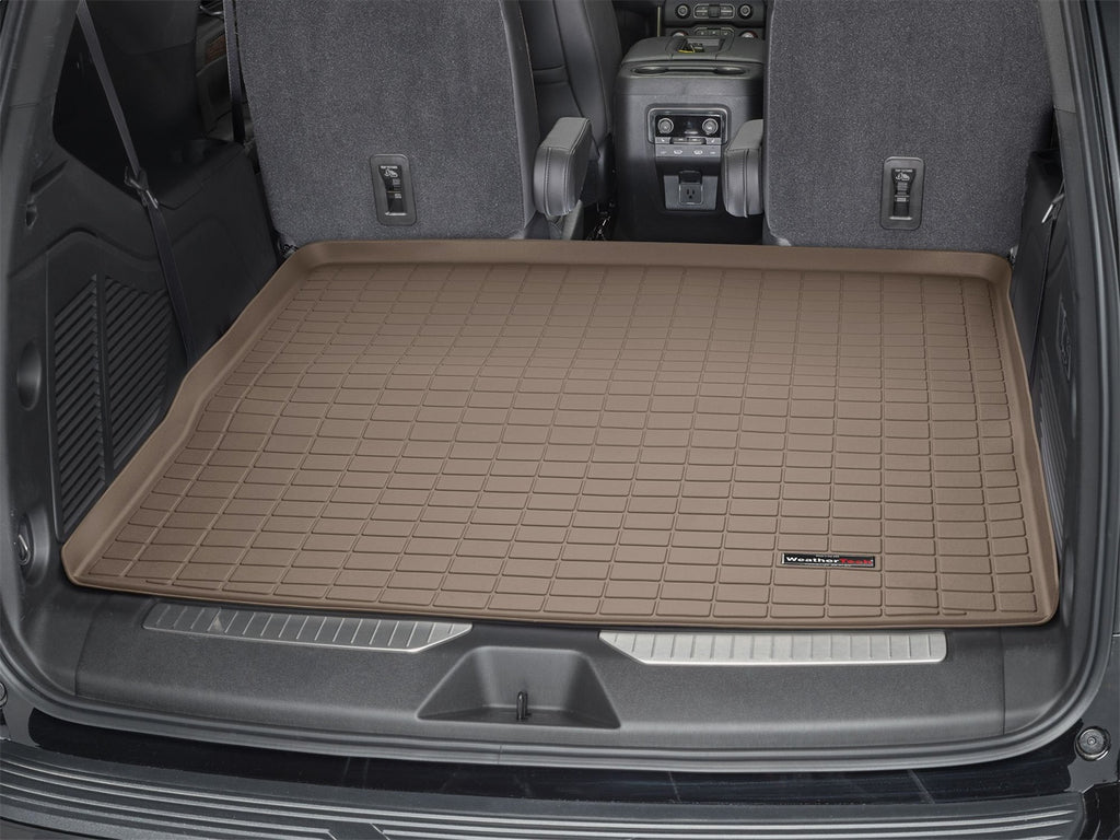 Weathertech 411385 Cargo Liner for Select Cadillac ESCALADE IQL, Cadillac Escalade, Cadillac Escalade IQ, Chevrolet Tahoe, GMC Yukon