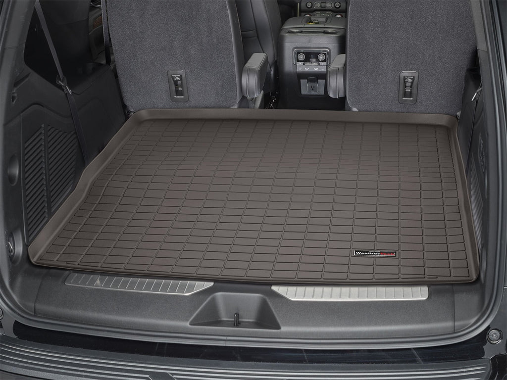 Weathertech 431385 Cargo Liner for Select Cadillac ESCALADE IQL, Cadillac Escalade, Cadillac Escalade IQ, Chevrolet Tahoe, GMC Yukon