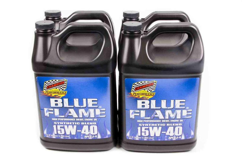 CHAMPION BRAND 4358N-4 15w40 Syn-Blend Diesel Oil 4x1 Gallon
