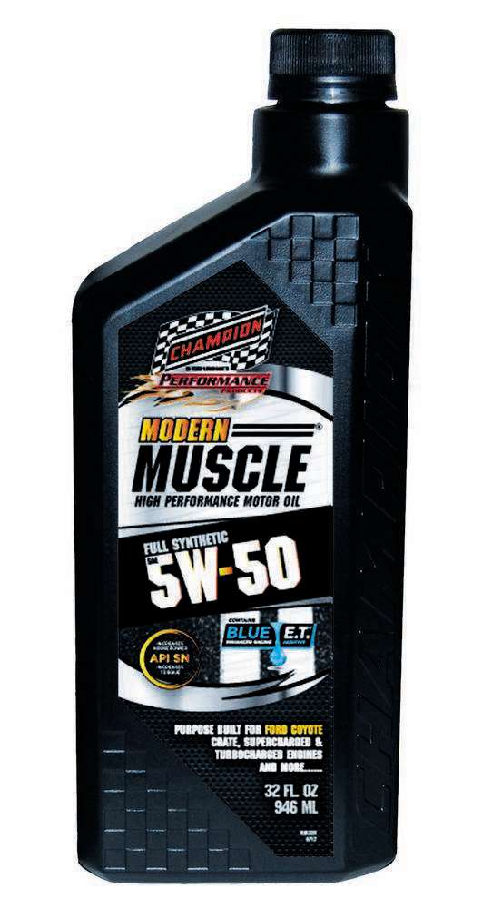 CHAMPION BRAND 4403H Modern Muscle 5w50 Oil 1 Qt. Full Synthetic