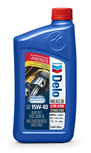 Chevron 25-7004-28 Chevron Delo 400 XLE Sb 15W40 CK4