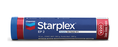 Chevron 25-9118-80 Delo Starplex EP 2 Tubes (0.397Kg)