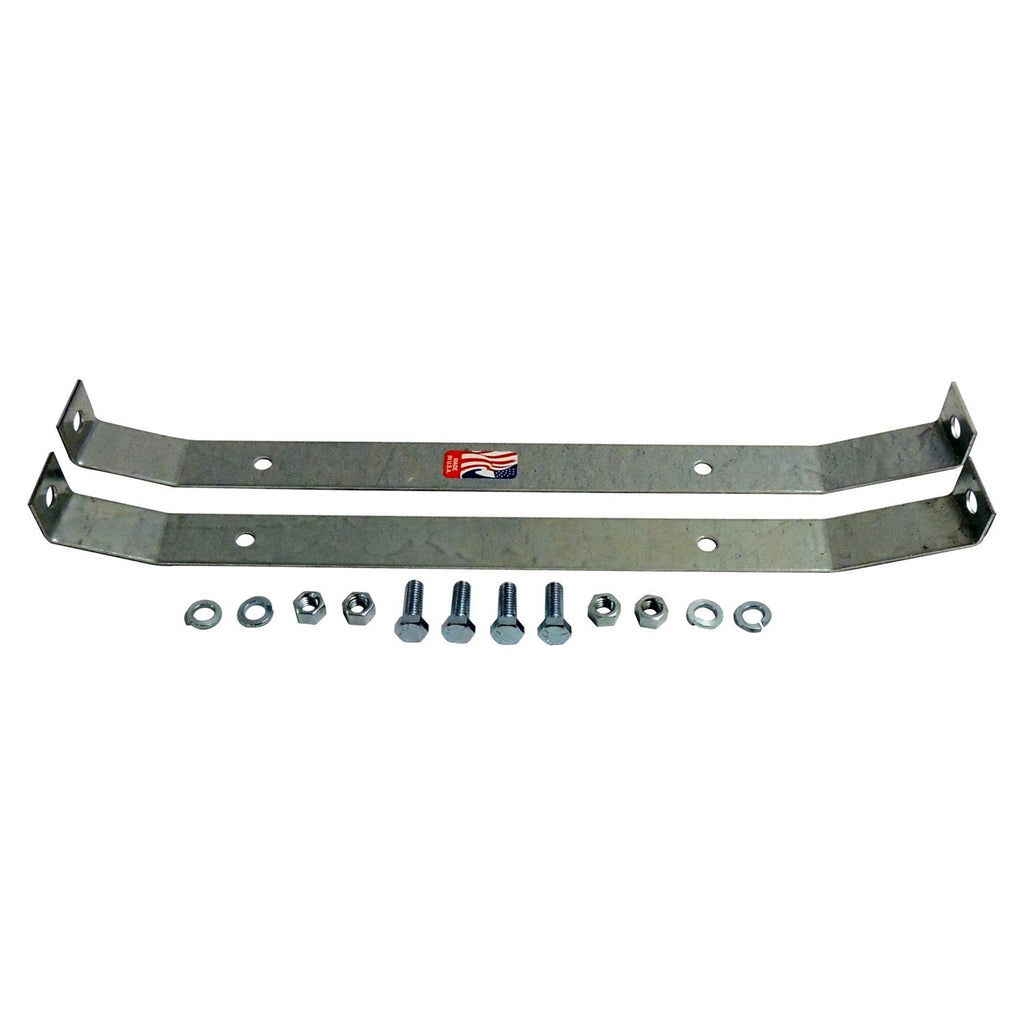 Crown Automotive Jeep Replacement CJGTSE1 Fuel Tank Strap Kit for 72-90 Jeep CJ-5, CJ-6, CJ-7, CJ-8, YJ Wrangler w/ 15 Gal for Select Jeep CJ5, Jeep CJ6, Jeep CJ7, Jeep Scrambler, Jeep Wrangler