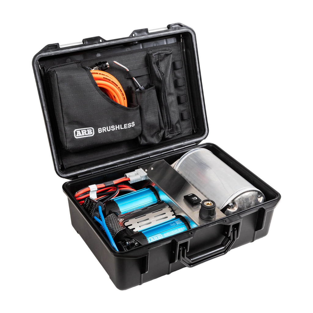 ARB CKBLTP12 Brushless Twin Motor Portable 12V Air Compressor