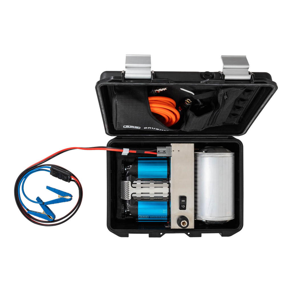 ARB CKBLTP12 Brushless Twin Motor Portable 12V Air Compressor
