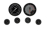 CLASSIC INSTRUMENTS AX151GBLF Autocross Grey 6 Gauge Set 2-1/8 Full Sweep