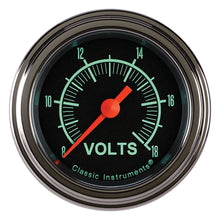 Load image into Gallery viewer, CLASSIC INSTRUMENTS GS130SLF G/Stock Volt Gauge 2-1/8 Full Sweep