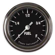 Load image into Gallery viewer, CLASSIC INSTRUMENTS HR109SLF Hot Rod Fuel Gauge 2-1/8 Full Sweep