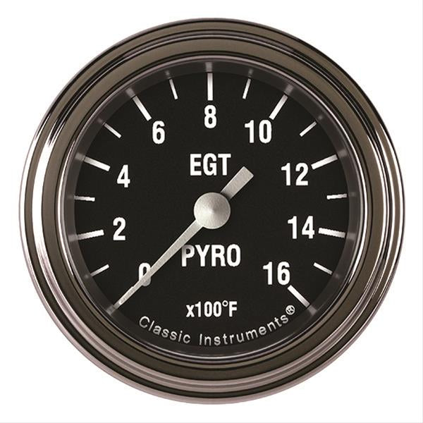 CLASSIC INSTRUMENTS HR198SLF Hot Rod Pyrometer 2-1/8 Full Sweep