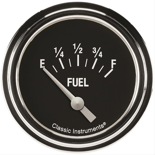 CLASSIC INSTRUMENTS HR212SLF Hot Rod Fuel 0-90 2-5/8 Short Sweep
