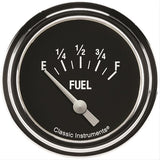 CLASSIC INSTRUMENTS HR212SLF Hot Rod Fuel 0-90 2-5/8 Short Sweep