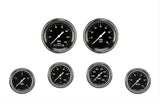 CLASSIC INSTRUMENTS HR301SLF Hot Rod 6 Gauge Set 2-5/8 Full Sweep