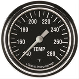 CLASSIC INSTRUMENTS HR326SLF-02 Hot Rod Temperature Gaug e 2-5/8 Full Sweep