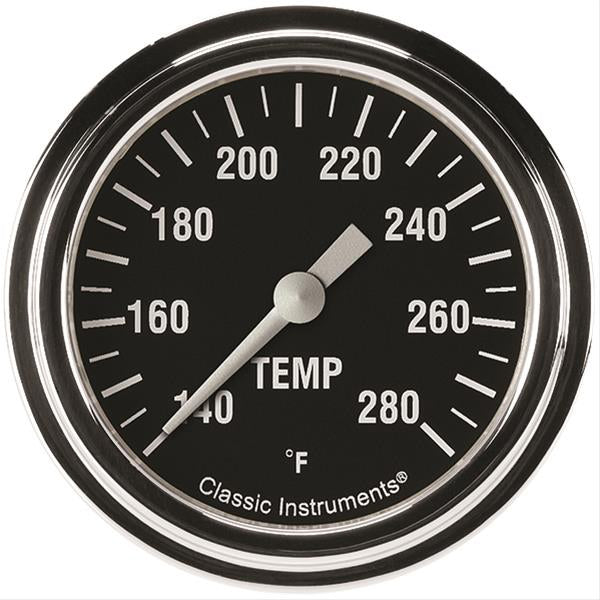 CLASSIC INSTRUMENTS HR326SLF-04 Hot Rod Temperature Gaug e 2-5/8 Full Sweep