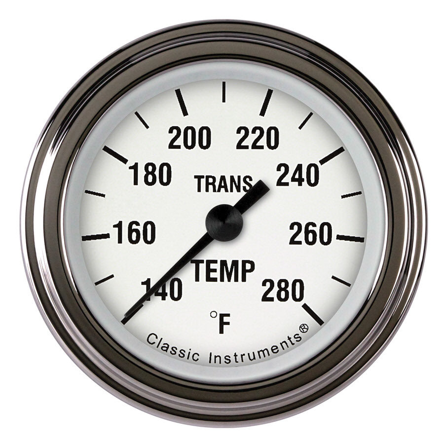 CLASSIC INSTRUMENTS WH127SLF White Hot Transmission T emp 2-1/8 Full Sweep