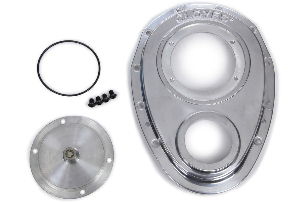CLOYES 9-221 Aluminum Timing Cover - SBC 2pc.