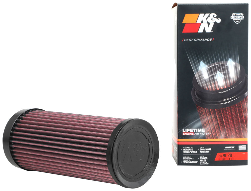 K&N CM-9020 Replacement Air Filter for Select Can-Am Maverick X3 DS Turbo, Can-Am Maverick X3 DS Turbo R, Can-Am Maverick X3 DS Turbo RR, Can-Am Maverick X3 Max DS Turbo, Can-Am Maverick X3 Max DS Turbo R, Can-Am Maverick X3 Max DS Turbo RR, Can-Am