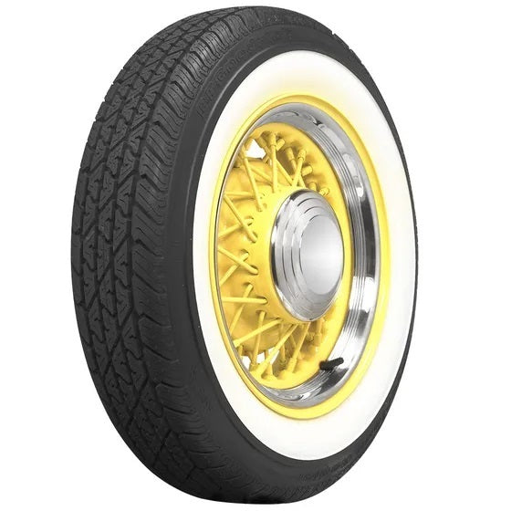 COKER TIRE 579811 Tire 165R15 BF Goodrich 2-1/4in Whitewall
