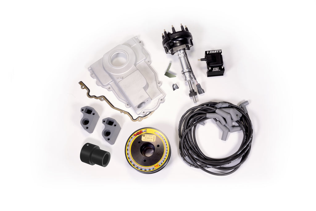 COMP Cams 5483 Front Distributor Drive Conversion Complete Kit for GM LS Block