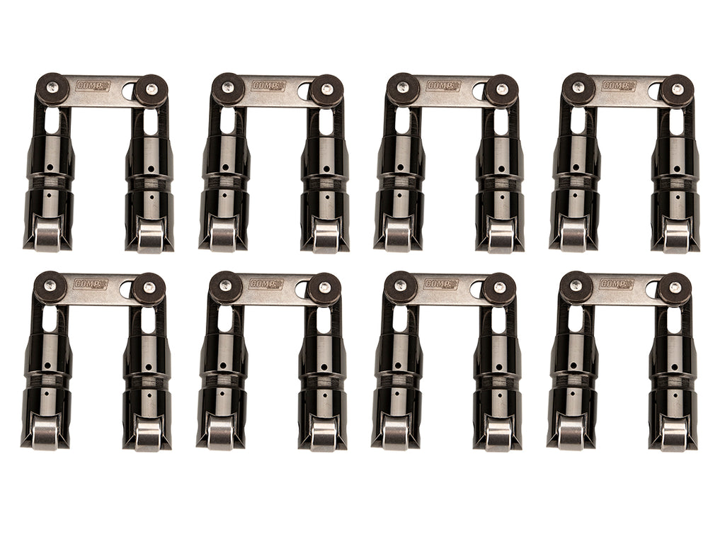 COMP Cams 99818D-16 Race XD DLC Coated Bushed Solid Roller Lifters for .842" Chevrolet Small Block