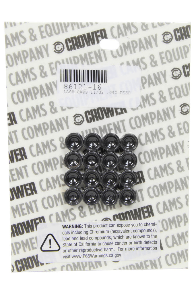 CROWER 86121-16 Lash Caps - 11/32 .090 Deep
