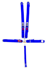 Load image into Gallery viewer, CROW SAFETY GEAR 11003 5-Pt Harness Small Latch Blu Bolt In Pull Down