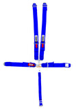 CROW SAFETY GEAR 11003 5-Pt Harness Small Latch Blu Bolt In Pull Down