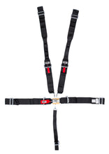 Load image into Gallery viewer, CROW SAFETY GEAR 11014-DB 5-Pt Harness Small Latch Blk Hans Wrap Around Pul