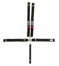 Load image into Gallery viewer, CROW SAFETY GEAR 11014 5-Pt Harness Small Latch Blk Wrap Around Pull Dow