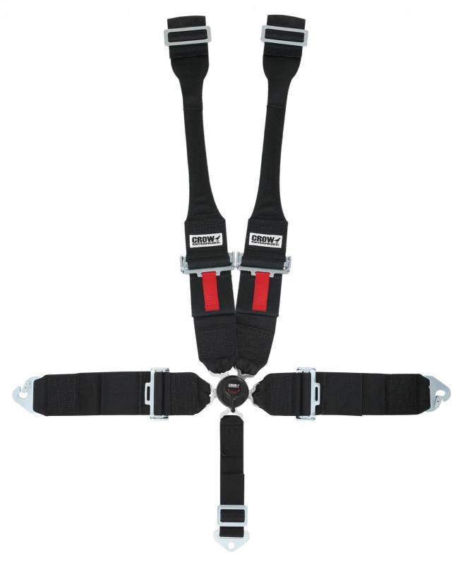 CROW SAFETY GEAR 11144-6DB 6 Way Kam Lock Clip In Pull Down Black