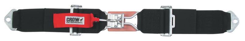 CROW SAFETY GEAR 11224 Seat Belt 3in Wide 50in Long Bolt In Black
