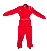 Load image into Gallery viewer, CROW SAFETY GEAR 24062 Driving Suit Junior Red Proban Small 1-Piece