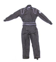 Load image into Gallery viewer, CROW SAFETY GEAR 24064 Driving Suit Junior BK Proban Small 1-Piece
