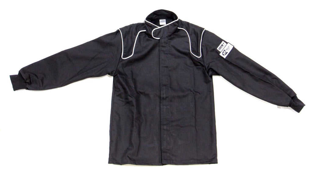 CROW SAFETY GEAR 25024 Jacket 1-Layer Proban Black Large