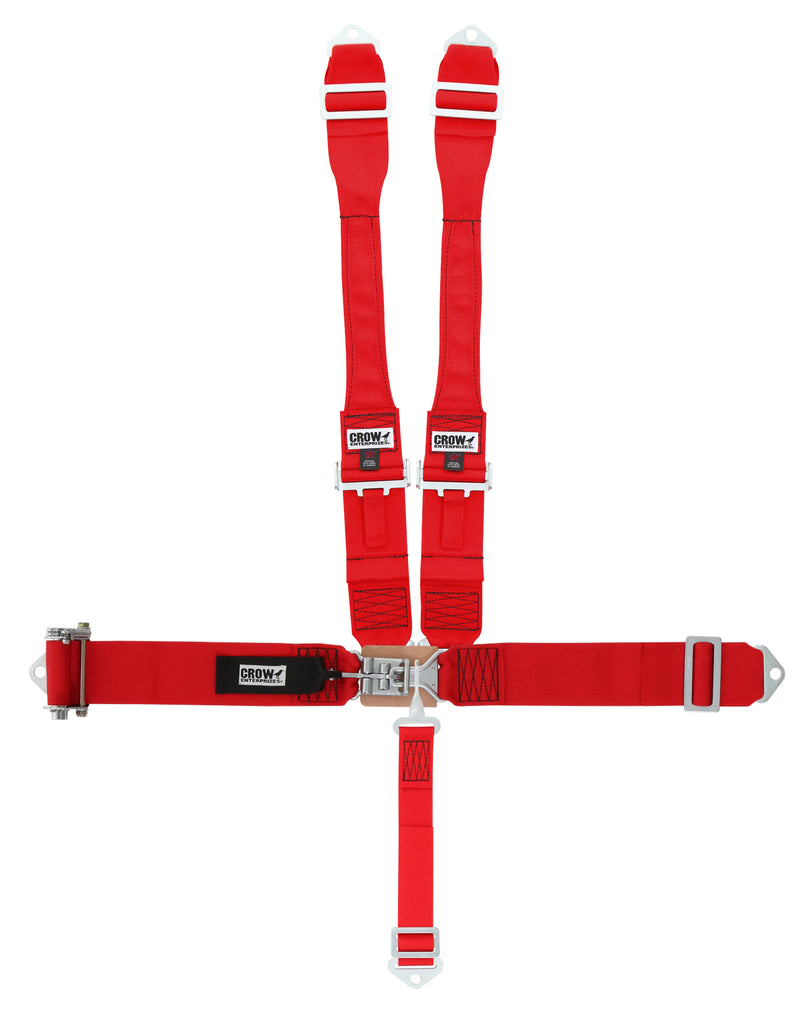 CROW SAFETY GEAR 40072 Seat Belts Ratchet On Right For Hans 3in